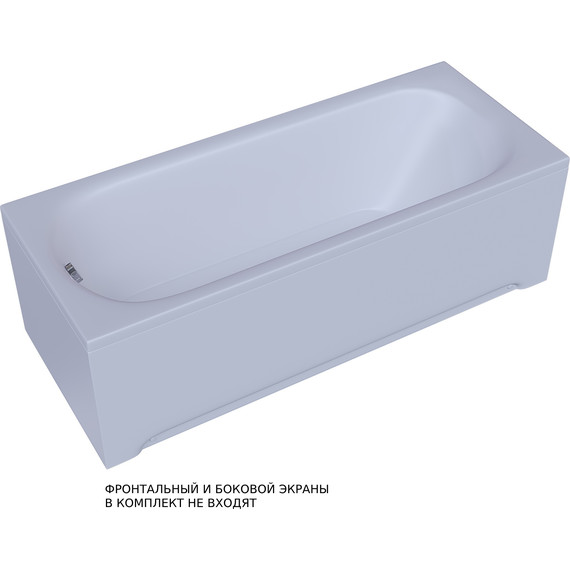 Ванна акриловая Aquatek Lifestyle Лугано 170x70 см LUG170-0000001, Размер - мм: 1700х700 - фото 12