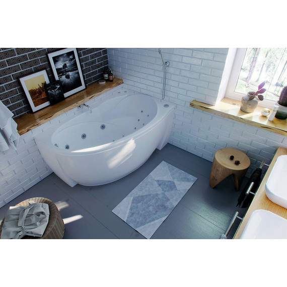 Ванна акриловая Aquatek Бетта L 150x95 см BET150-0000076, Размер - мм: 1500х950 - фото 3