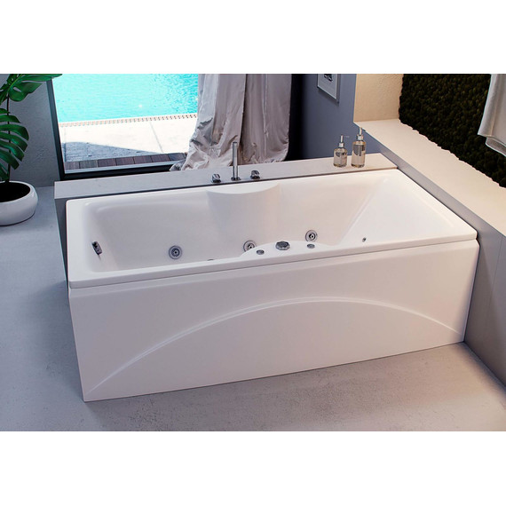 Ванна акриловая Aquatek Феникс 180х85 см FEN180-0000083, Размер - мм: 1800х850 - фото 3