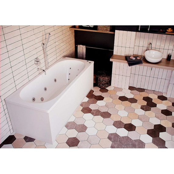 Ванна акриловая Aquatek Оберон 160x70 см OBR160-0000039, Размер - мм: 1600х700 - фото 5