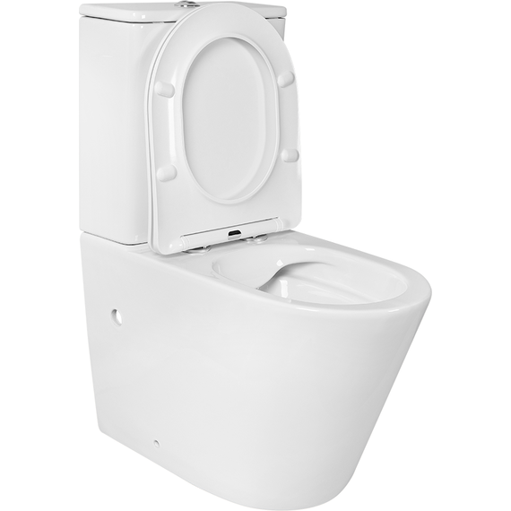 Унитаз-компакт Aquatek Вега AQ2904-00 с тонкой крышкой микролифт - фото 2