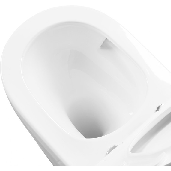 Унитаз подвесной безободковый Aquatek Европа AQ1106-00 с крышкой микролифт - фото 9