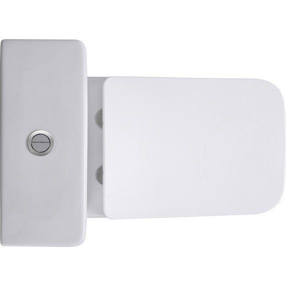 Унитаз-компакт безободковый Aquatek Амадео AQ2914-00 с крышкой микролифт - фото 6