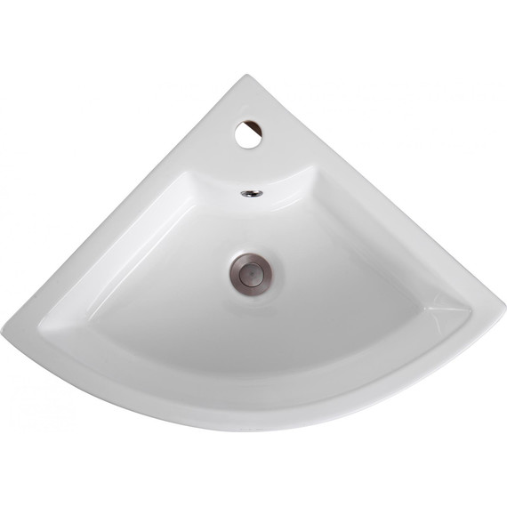 Раковина подвесная угловая Aquatek 47 см AQ5166B-00 - фото 4