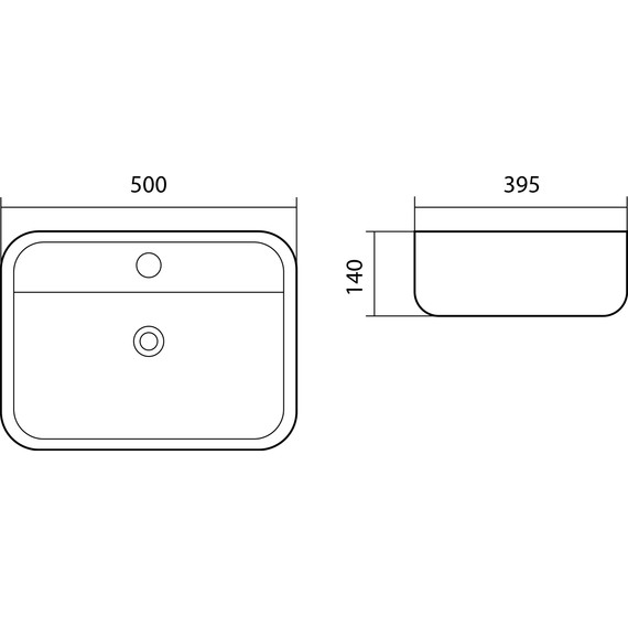 Раковина-чаша Aquatek Вега 50 см AQ5506-00 - фото 9