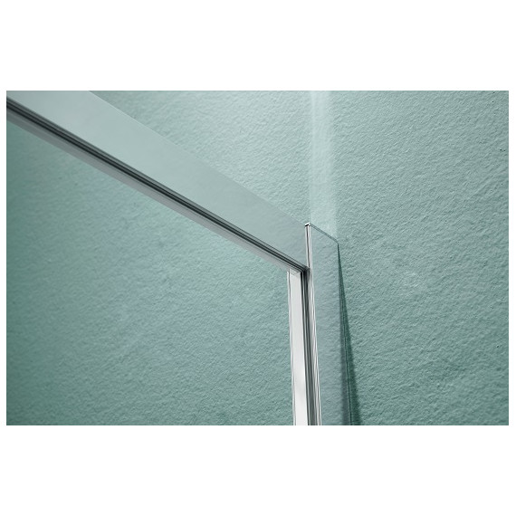 Боковая стенка Aquatek 80 см AQ ARI WA 08020CH, хром/прозрачное - фото 8