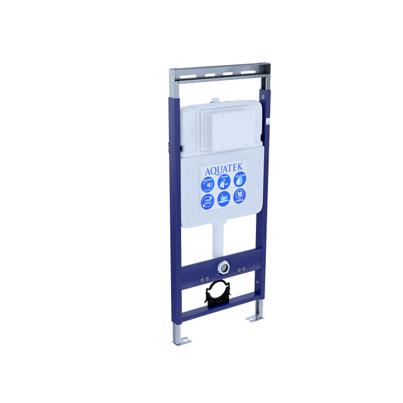 Инсталляция для унитаза Aquatek Easy Fix 50 1130х500х100 мм INS-0000010 (звукоизоляционная прокладка и крепление к стене в комплекте) - фото 4