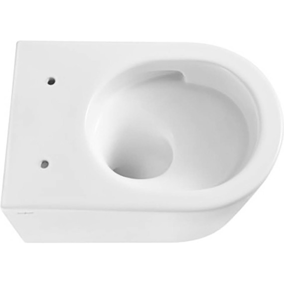 Унитаз подвесной безободковый Aquatek Оберон AQ1365T-00 с тонкой крышкой микролифт (Система смыва торнадо) - фото 11