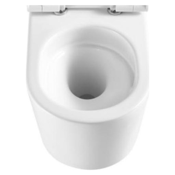 Унитаз подвесной безободковый Aquatek Оберон AQ1365T-00 с тонкой крышкой микролифт (Система смыва торнадо) - фото 4