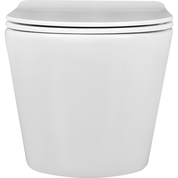 Инсталляция с подвесным унитазом комплект: Aquatek Set INS-0000012 с подвесным безободковым унитазом Вега AQ1905-00 сиденье микролифт, крепление, кнопка смыва хром глянцевая - фото 10