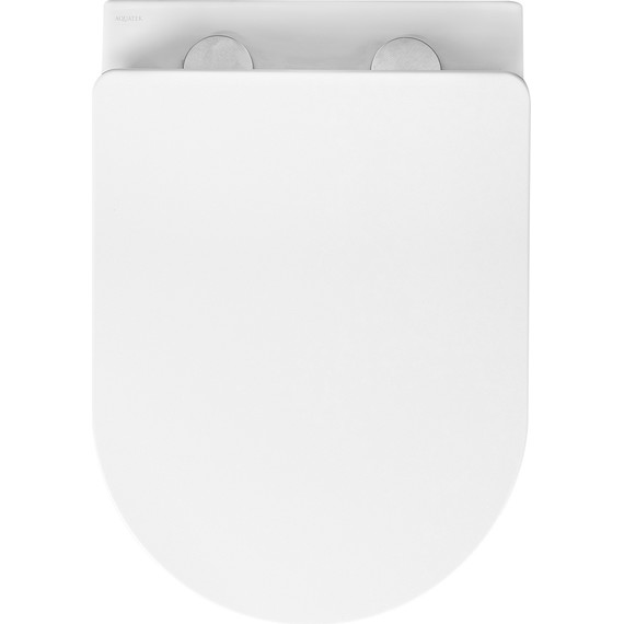 Инсталляция с подвесным унитазом комплект: Aquatek Set INS-0000012 с подвесным безободковым унитазом Вега AQ1905-00 сиденье микролифт, крепление, кнопка смыва чёрная матовая - фото 13