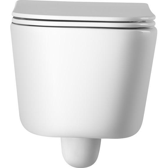 Унитаз подвесной безободковый Aquatek Лугано AQ2002-00 с крышкой микролифт - фото 6