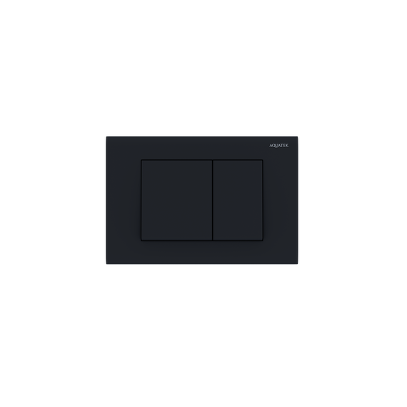 Инсталляция с подвесным унитазом комплект: Aquatek Set INS-0000012 с подвесным безободковым унитазом Амадео AQ1163-00 сиденье микролифт, крепление, кнопка смыва чёрная матовая - фото 6