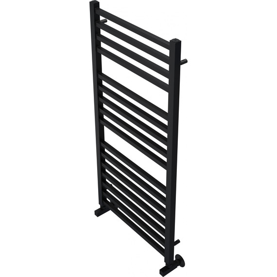 Полотенцесушитель водяной Aquatek Альтаир П16 500х1100 мм AQ KK1611BL, чёрный муар - фото 2