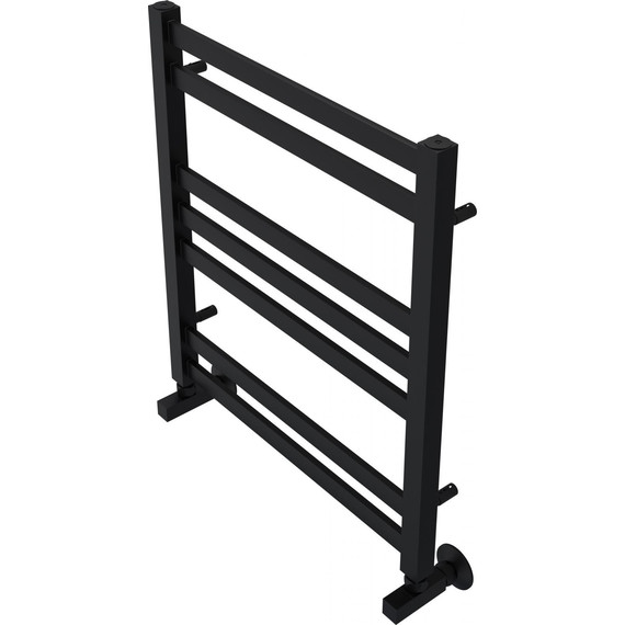 Полотенцесушитель водяной Aquatek Лира П7 500х600 мм AQ KP0760BL, чёрный муар - фото 2