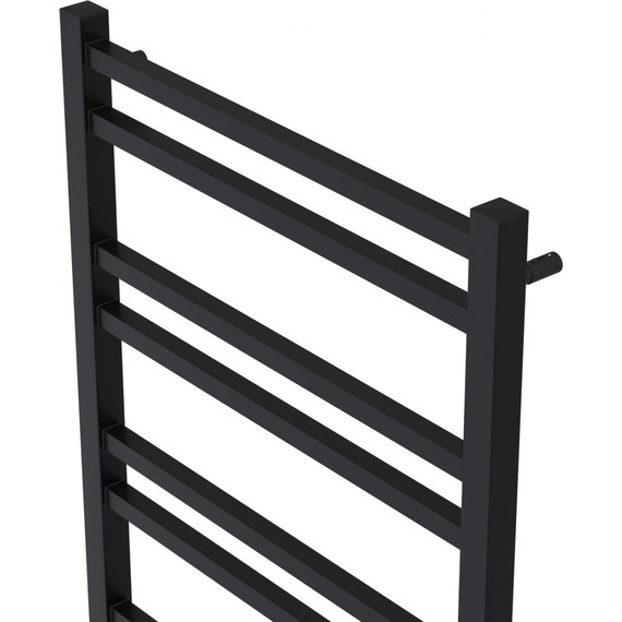 Полотенцесушитель электрический Aquatek Альтаир П10 500х900 мм AQ EL KP1090BL, чёрный муар - фото 3