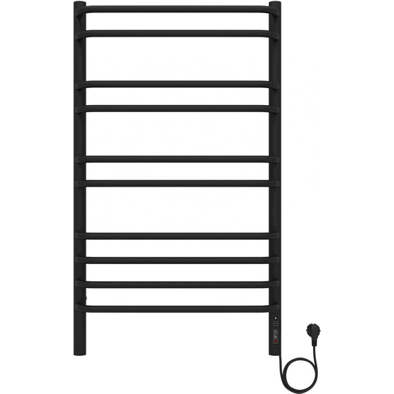 Полотенцесушитель электрический Aquatek Пандора П10 500х900 мм AQ EL RPC1090BL, чёрный муар - фото 2