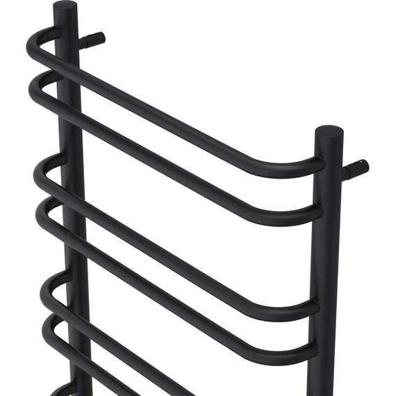 Полотенцесушитель электрический Aquatek Пандора П10 500х900 мм AQ EL RPC1090BL, чёрный муар - фото 3