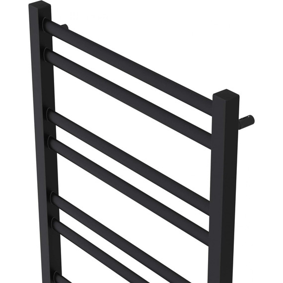 Полотенцесушитель электрический Aquatek Поларис П10 500х900 мм AQ EL KO1090BL, чёрный муар - фото 3