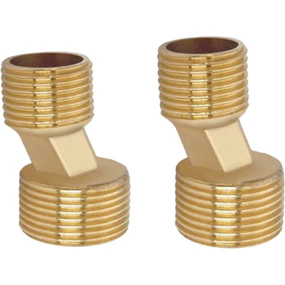 Вентиль запорный угловой Aquatek квадратный AQ 2020CH - фото 3