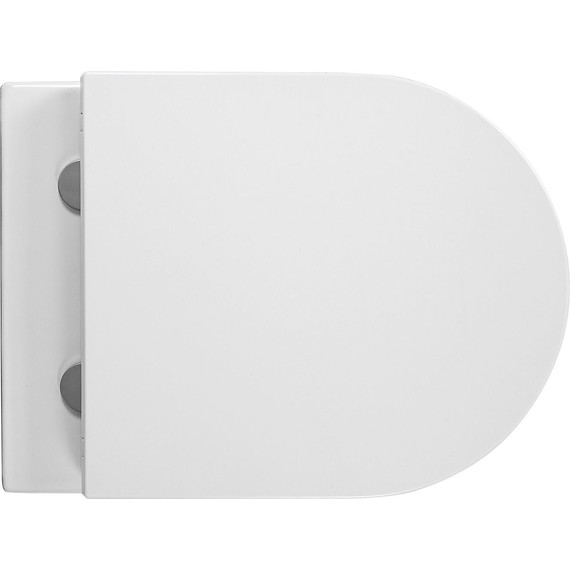 Инсталляция с подвесным унитазом комплект: Grohe Rapid SL 38772001 с подвесным безободковым унитазом Aquatek Европа AQ1900T-00 сиденье микролифт, крепление, кнопка смыва хром (Система смыва торнадо), Цвет производителя: белый - фото 8