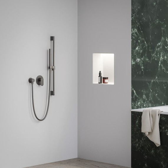 Смеситель для душа Ravak Eleganta EL 062.20GB.O1 X070336, графит матовый - фото 2