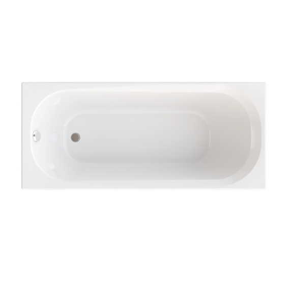 Ванна акриловая Тритон Дина 170x75 см с каркасом - фото 