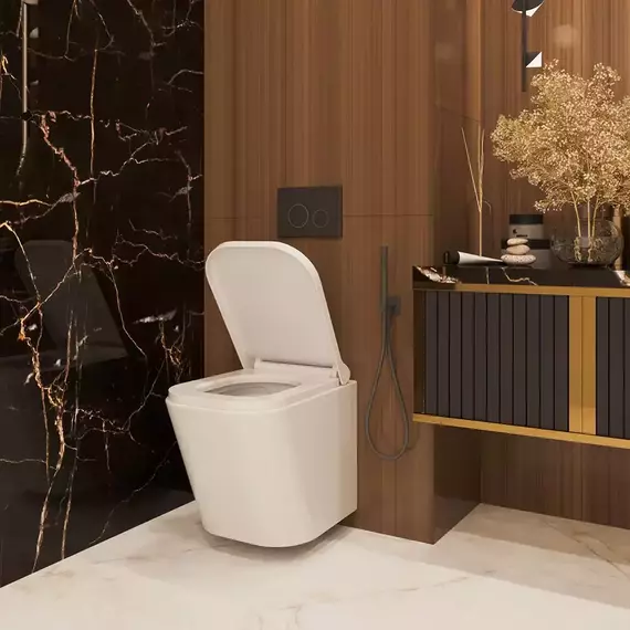 Унитаз подвесной безободковый Veconi Pulito Rimless VCN2-49R с крышкой микролифт - фото 3