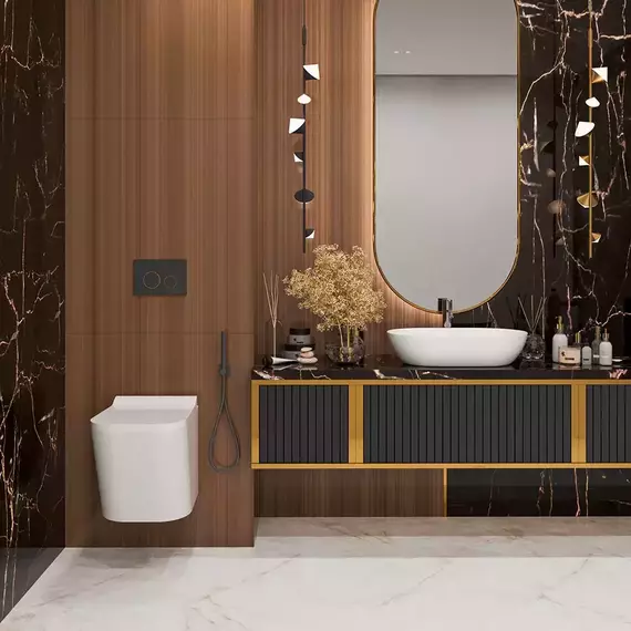 Унитаз подвесной безободковый Veconi Pulito Rimless VCN2-49R с крышкой микролифт - фото 4