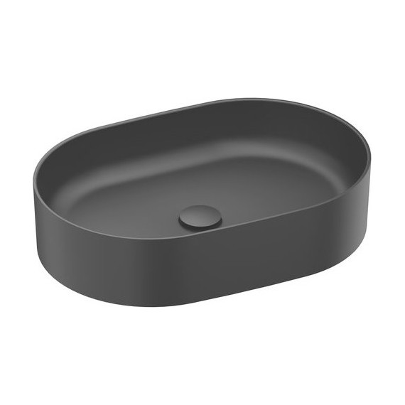 Раковина-чаша Ravak Ceramic 550 O Slim 55 см XJX0D155000, чёрный матовый - фото 