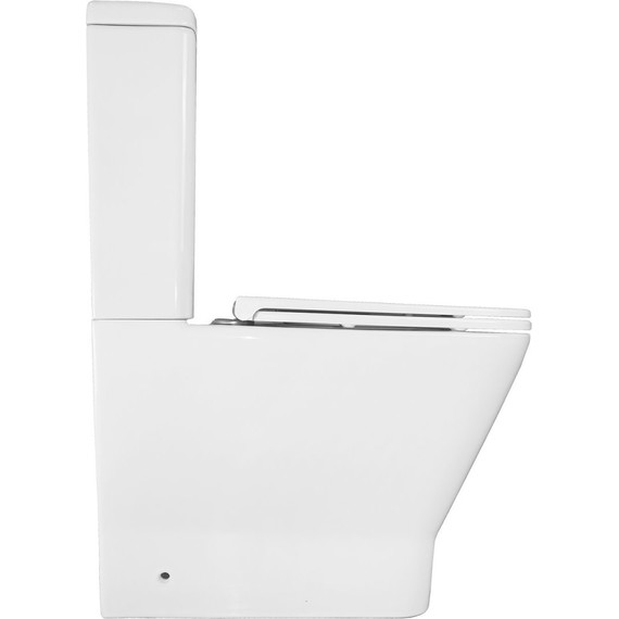 Унитаз-компакт безободковый Azario Joy AZ-2168-UQ3 с крышкой микролифт (система смыва Торнадо) - фото 14