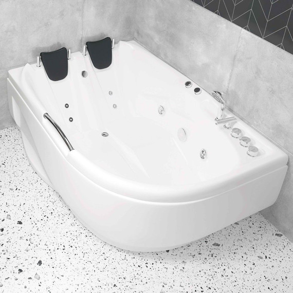 Ванна гидромассажная EvaGold 170x120 см L OLB-807 - фото 