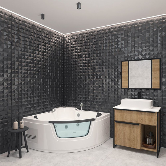 Ванна гидромассажная EvaGold 150x150 см OLB-840 - фото 2