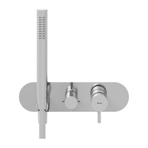 Смеситель для душа Ravak 3 потребителя Espirit ES 068.00CR.O3+S X070202 - фото 2