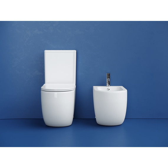 Унитаз-компакт Ceramicanova Metropol CN4001T с тонкой крышкой микролифт (система смыва Торнадо) - фото 13