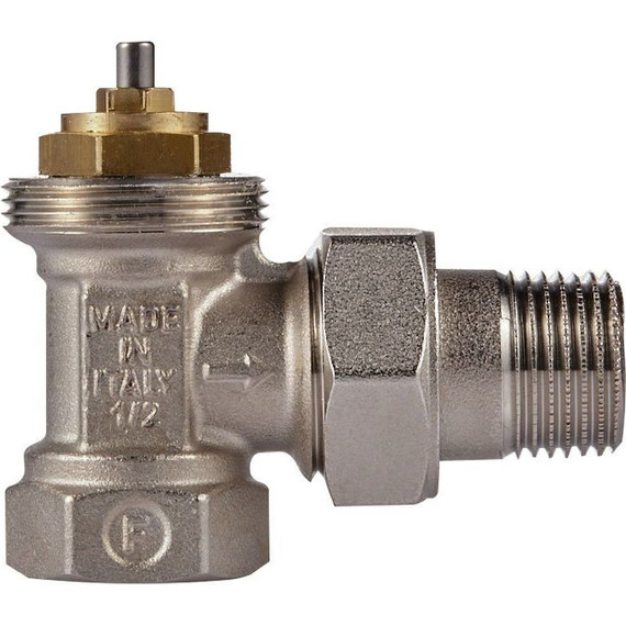 Вентиль термостатический угловой Royal Thermo 1/2" М30х1,5 - фото 6