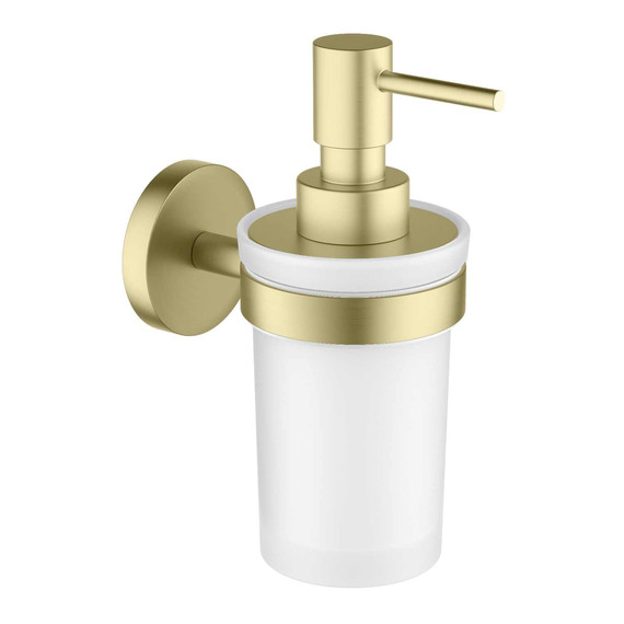 Дозатор для жидкого мыла Aquatek Европа AQ4105BG, цвет золото шлифованное - фото 