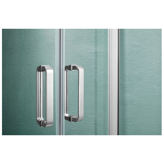 Душевое ограждение Aquatek 80x80 см AQ ARI RO 08020CH, хром/прозрачное - фото 8