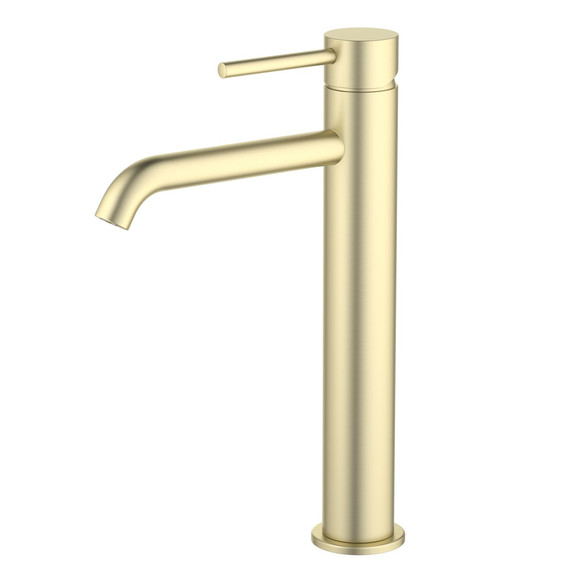 Смеситель для раковины высокий Aquatek Европа AQ1304BG, золото шлифованное, Цвет производителя: золото шлифованное - фото 