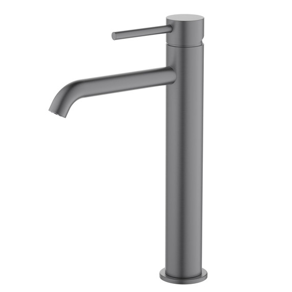 Смеситель для раковины высокий Aquatek Европа AQ1304BGM, оружейная сталь, Цвет производителя: оружейная сталь - фото 