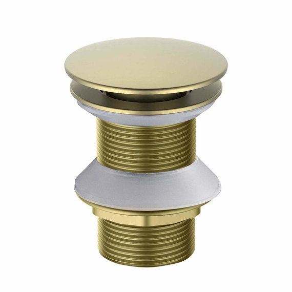 Донный клапан Aquatek AQ6003BG, золото шлифованное - фото 