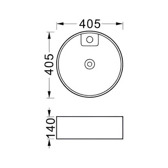 Раковина-чаша Aquatek Европа 40 см AQ5212-MG, серый - фото 4