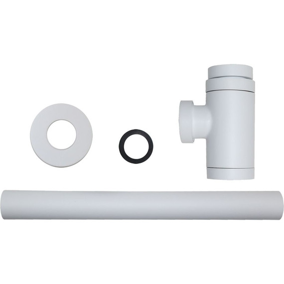 Сифон универсальный Azario G1 1/4 AZ-108-WHI, белый - фото 2