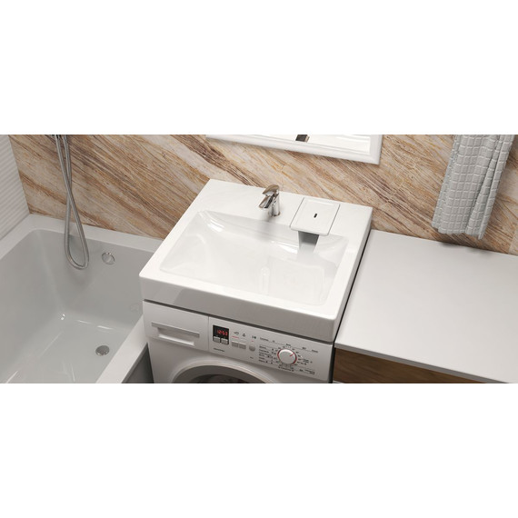 Раковина над стиральной машиной Azario Slim 60 см CS00086608 - фото 5