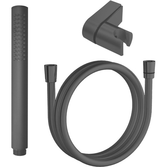 Душевой гарнитур Azario CS00088966, чёрный матовый - фото 