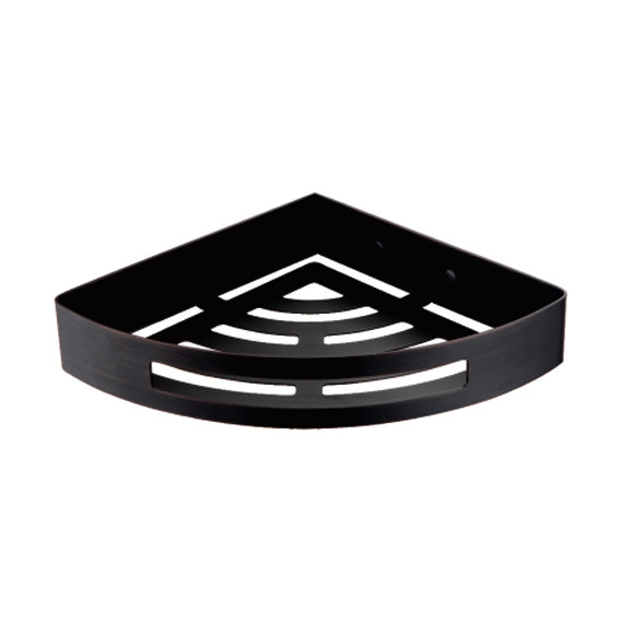 Полка угловая Azario AZ-160B, цвет чёрный - фото 