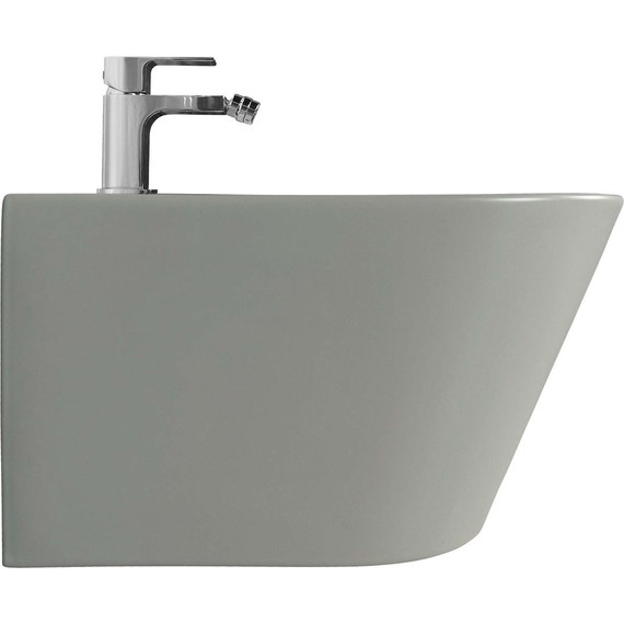 Биде подвесное Aquatek Вега AQ1057-MG, серый - фото 4