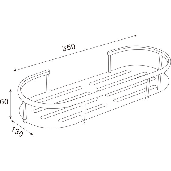 Полочка Azario AZ-837 - фото 2