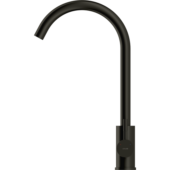 Смеситель для кухни Cersanit Como A68243, чёрный - фото 6