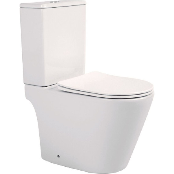 Унитаз-компакт Aquatek Вега AQ2904T-00 с тонкой крышкой микролифт (система смыва Торандо) - фото 2